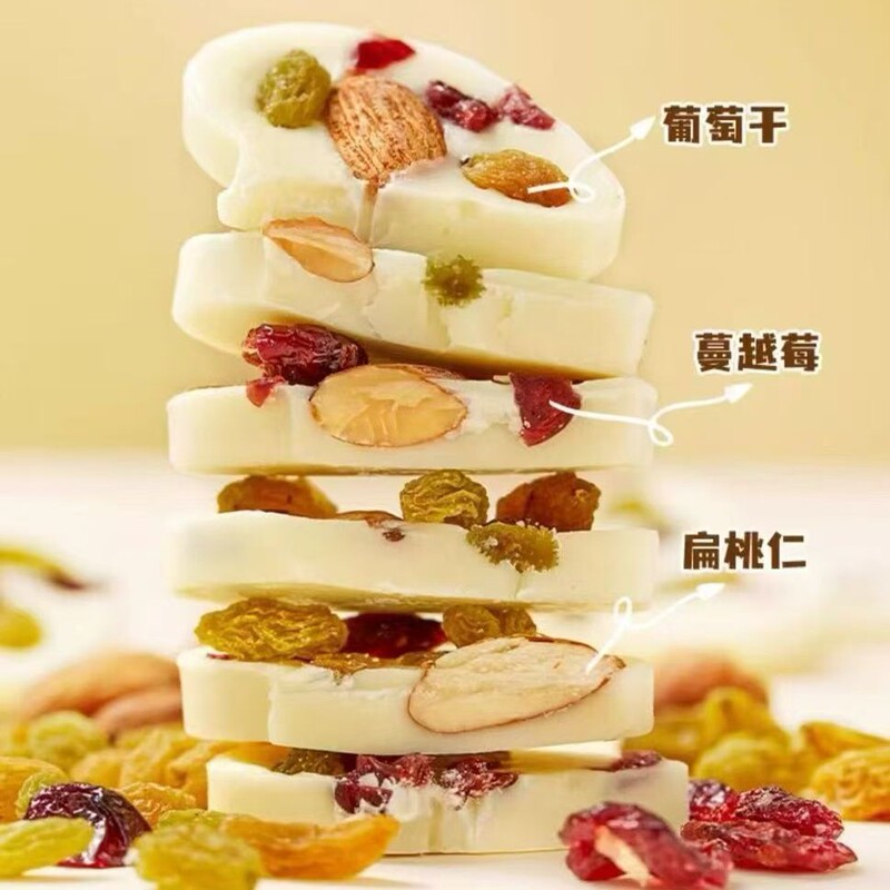批发  坚果炒酸奶片新疆特产葡萄干巴旦木蔓越莓巧克力零食小包装|undefined