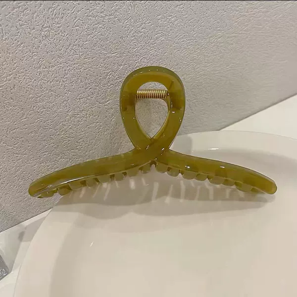 Jelly color green cross (about 13cm)
