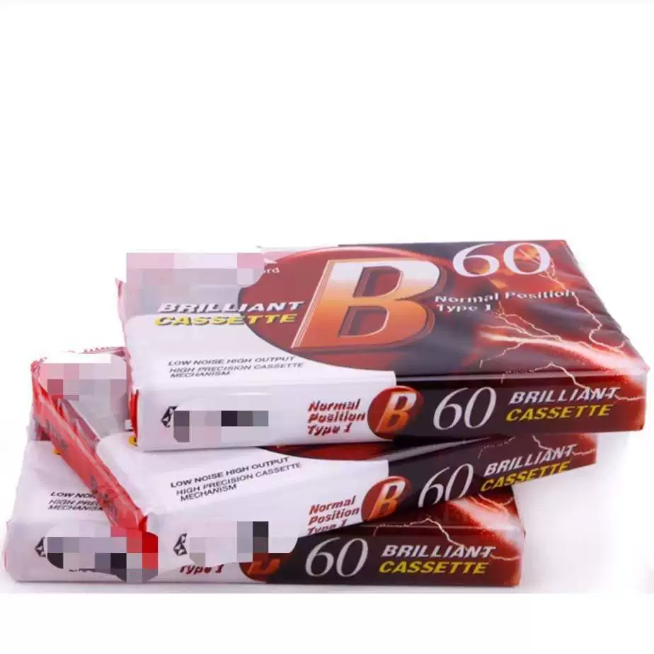 ПУСТАЯ ЛЕНТА ЗАПИСИ 60 МИНУТ B60 МИНУТ ЛЕНТА АНГЛИЙСКАЯ ЛЕНТА