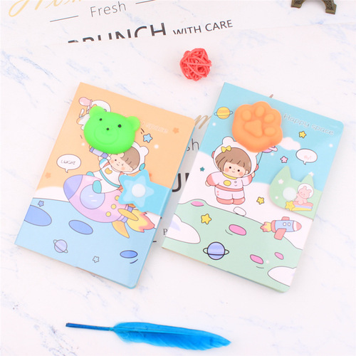 Creative Cute Stress-Relief Handwritten Notebook Gift Box Set Diary Notebook Prize Gift Wholesale Handwritten Notebook