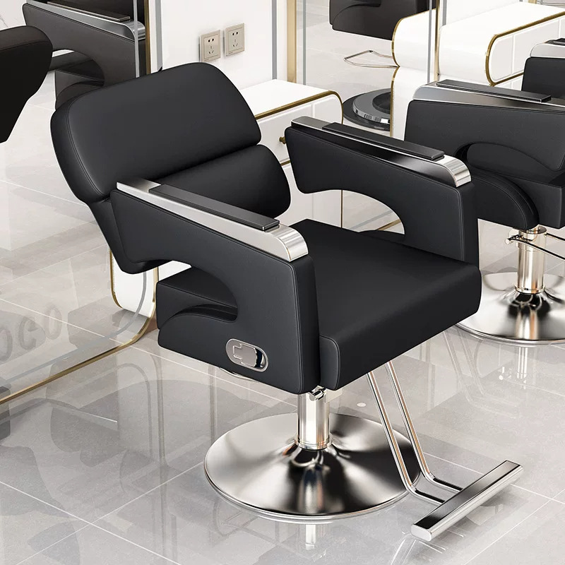 silla de peluquería invertida especial para salón de peluquería silla de corte de pelo giratoria de elevación silla de corte de pelo barbería silla de corte de pelo