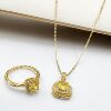 Golden fashionable necklace, universal chain for key bag , Birthday gift, light luxury style