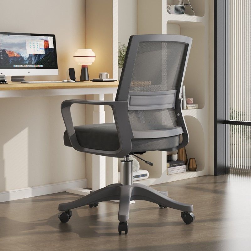 silla de computadora dormitorio de estudiantes universitarios oficina sentada silla de estudio respaldada silla de escritorio cómoda para el hogar taburetes