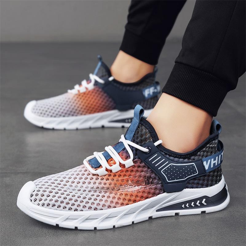 summer fashionable thin breathable low running sneakers