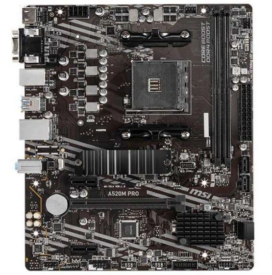 Подходит для MSI/MSI A520M Pro-VH настольная материнская плата микроАТX инвентарь