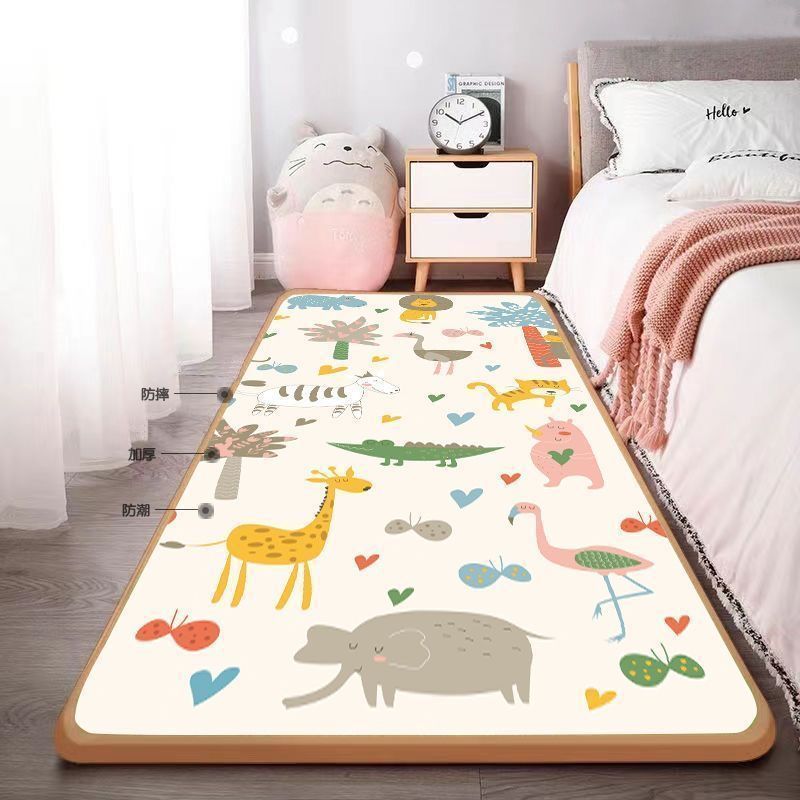 Climbing Mat Baby Bedside Mat Anti-Fall Thickeneded Bedside Mat Anti-Fall Baby Crawling Mat Living Room Bedroom