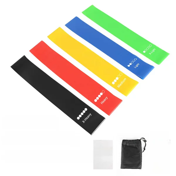 Tpe Elastic Band Yoga Exercise Thickeneded Resistance Band Tension Ring Rubber Strength Training Quick Hip Lifting Elastic Ring