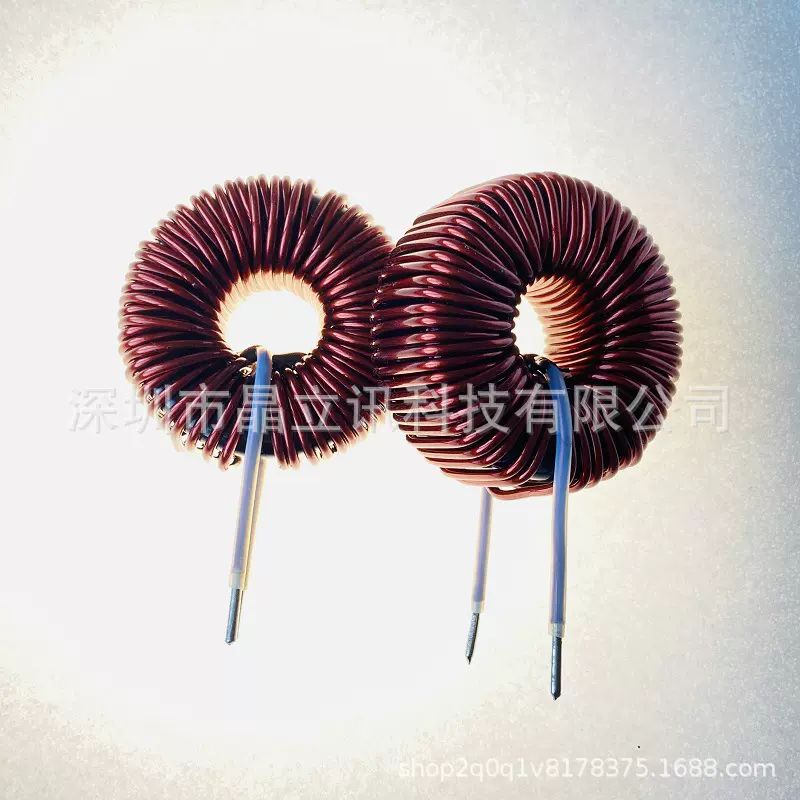 储能电感大功率铁硅铝环184-060磁环570uH1.8线逆变器PFC线圈插件