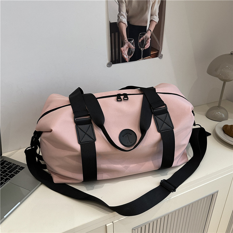 Bolsa de viaje Bolsa impermeable de tela Oxford portátil para hombre Bolsa de fitness Bolsa de equipaje de viaje de gran capacidad Bolsa deportiva