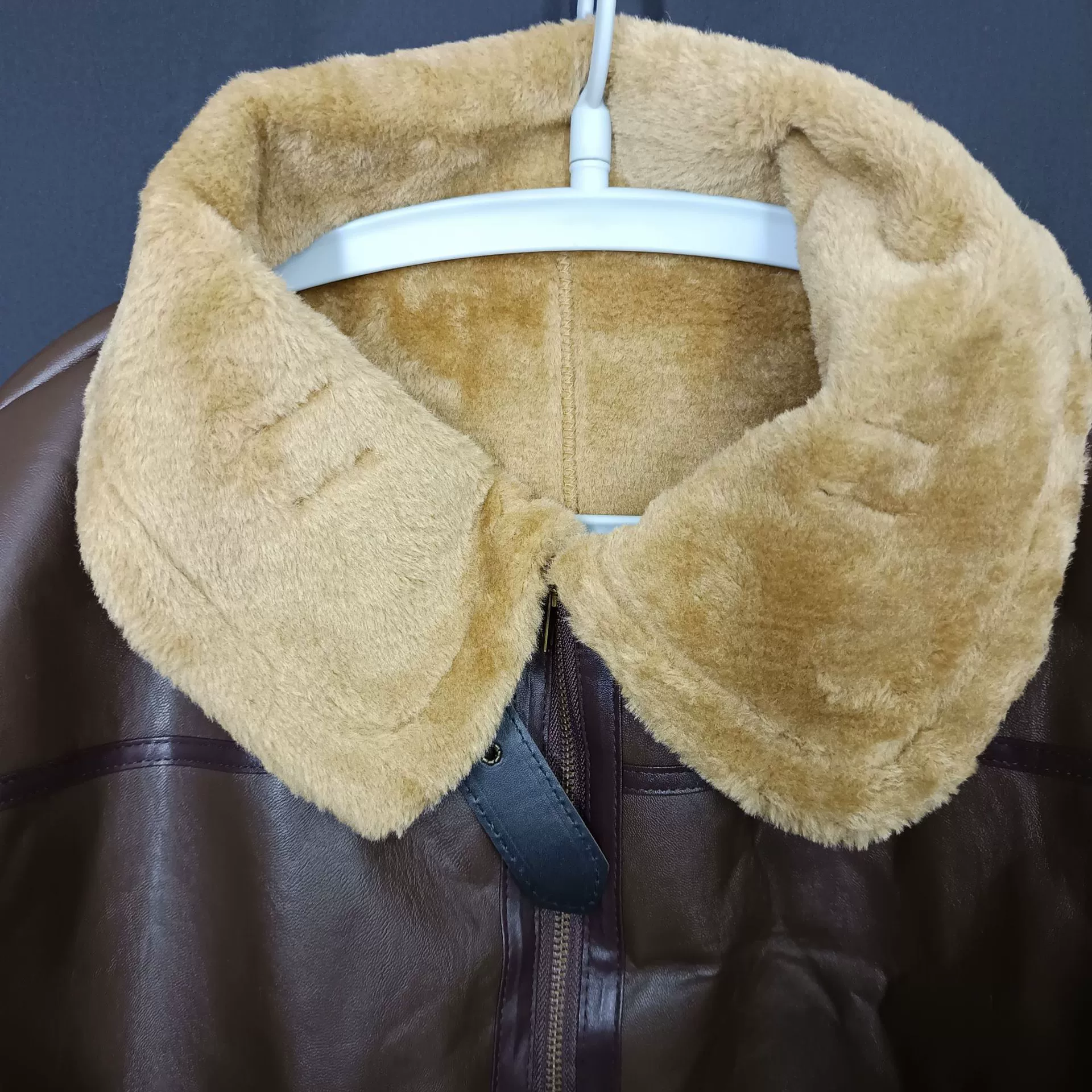 Ethnic style imitation fur PU coat民族特色复古仿皮草男士大衣