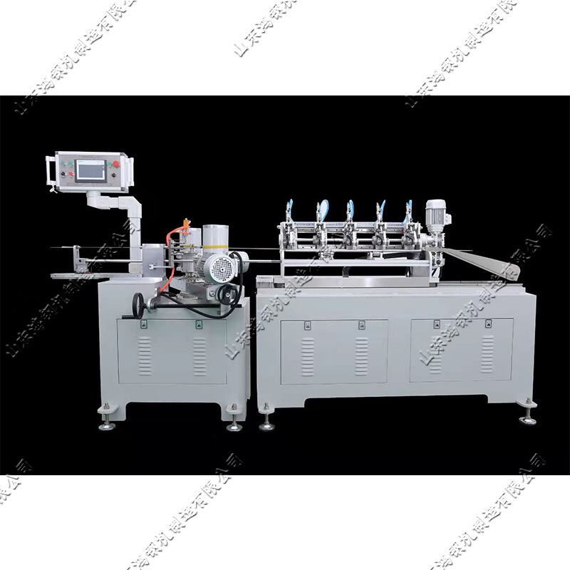 自动切割式吸管制作机 不锈钢型纸吸管成型设备 数控卷纸管机