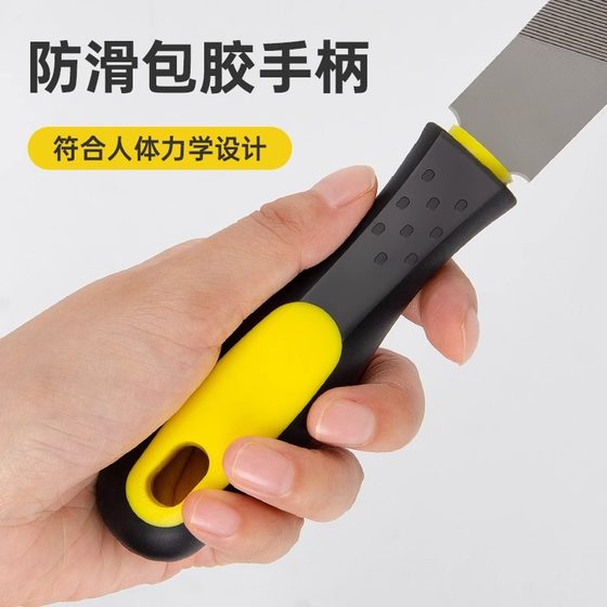 File Grinding Tool Fuse Knife Rubbing High Hardness Metal Triangle Woodworking Small Midget Mid-tooth Semi-circular Fitter