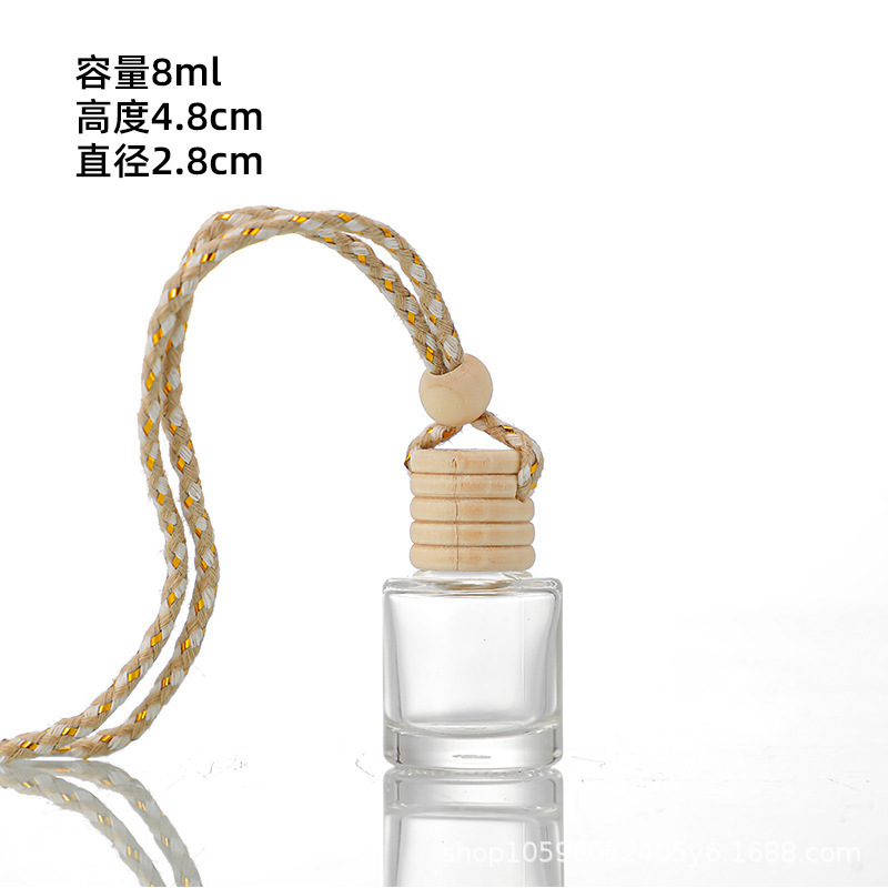 5ml车载香薰瓶高级感汽车出风口香水分装瓶挂绳香氛挥发香薰瓶子|undefined