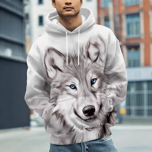 Spring new men's spring and autumn new casual all-matching trend fashionable print basic public hooded hooded hoodie