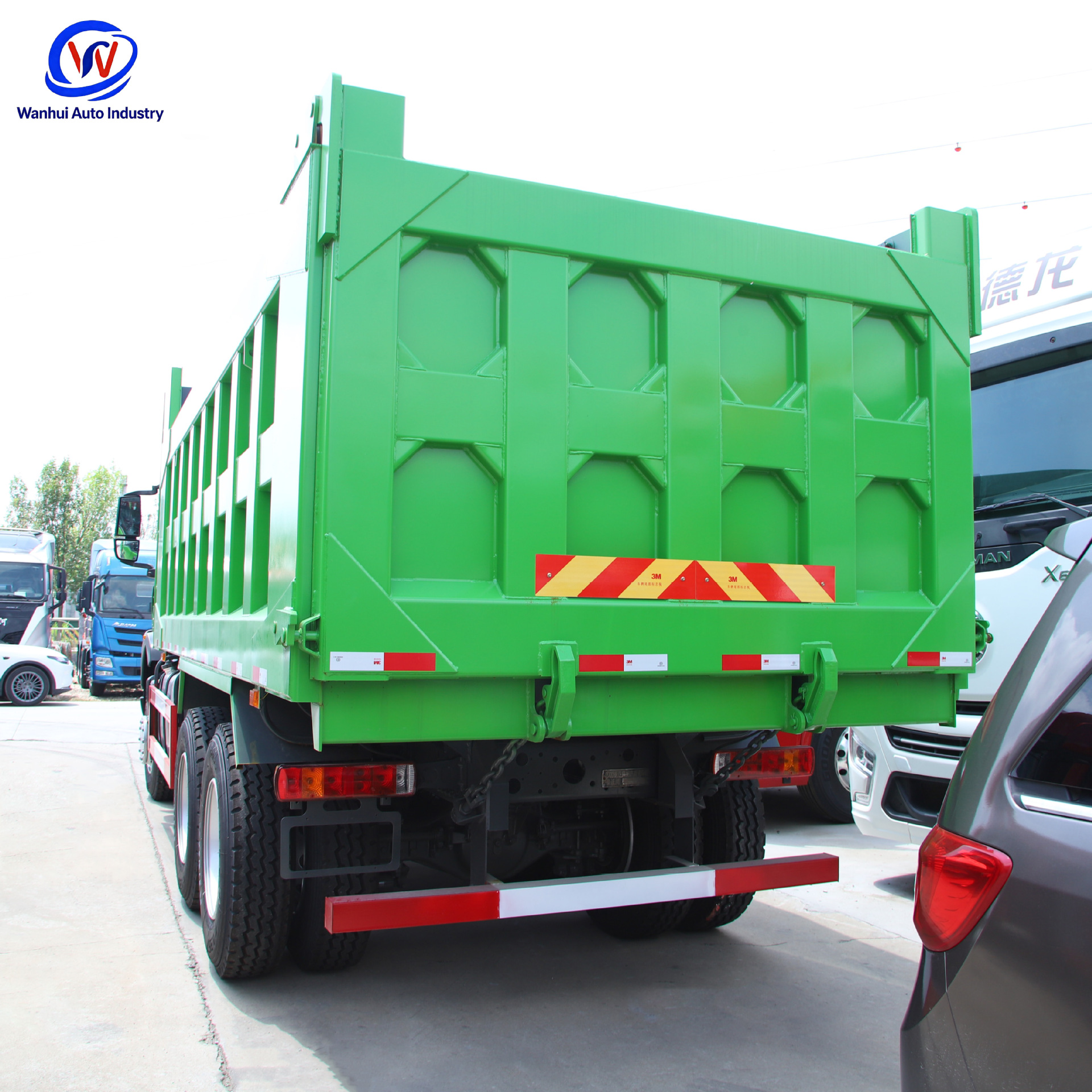 China Heavy Duty Truck Howo Tx400 Horsepower Dump Truck 6X4 National Vi Weichai Wp10H Engineering Dump Truck with Rear Eight Wheels