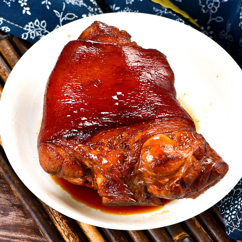 虎皮肘子猪蹄膀肉食熟食即食真空五香整只东坡肉零食2斤红烧卤味