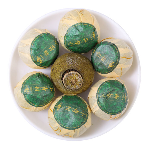 Supply Xinhui Xiaoqinggan, bulk tangerine peel, Pu'er tea, Mandarin Pu'er tea, source manufacturer wholesale ripe tea, Xiaoqinggan tea