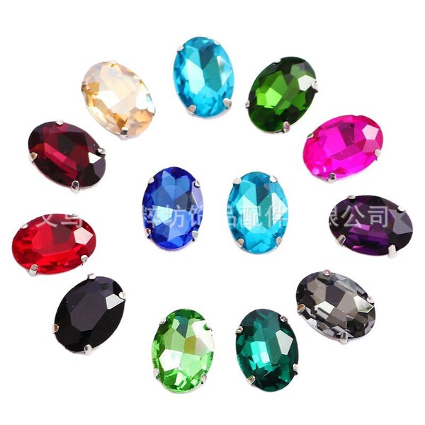 Glass crystal bracelet