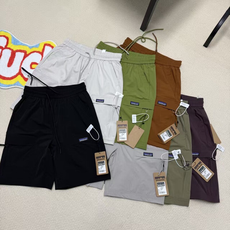 Summer Japanese Retro Workwear Shorts for Men, Versatile Trendy Hip-Hop Loose Casual Wide-Leg Knee-Length Shorts, Available for Dropshipping