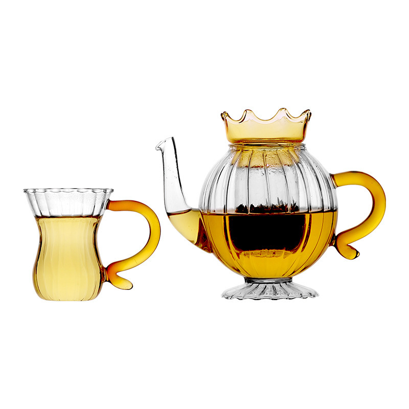 Online celebrity Crown flower teapot flower tea cup suit British afternoon tea set autumn and winter fruit rose Health teapot Online celebrity Crown flower teapot flower tea cup suit British afternoon tea set autumn and winter fruit rose Health teapot