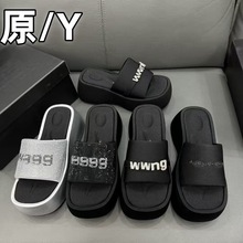 �¿�������ЬŮ��ɫһ�֎������ʯ��Ь����10CM�⴩һ����ЬŮ