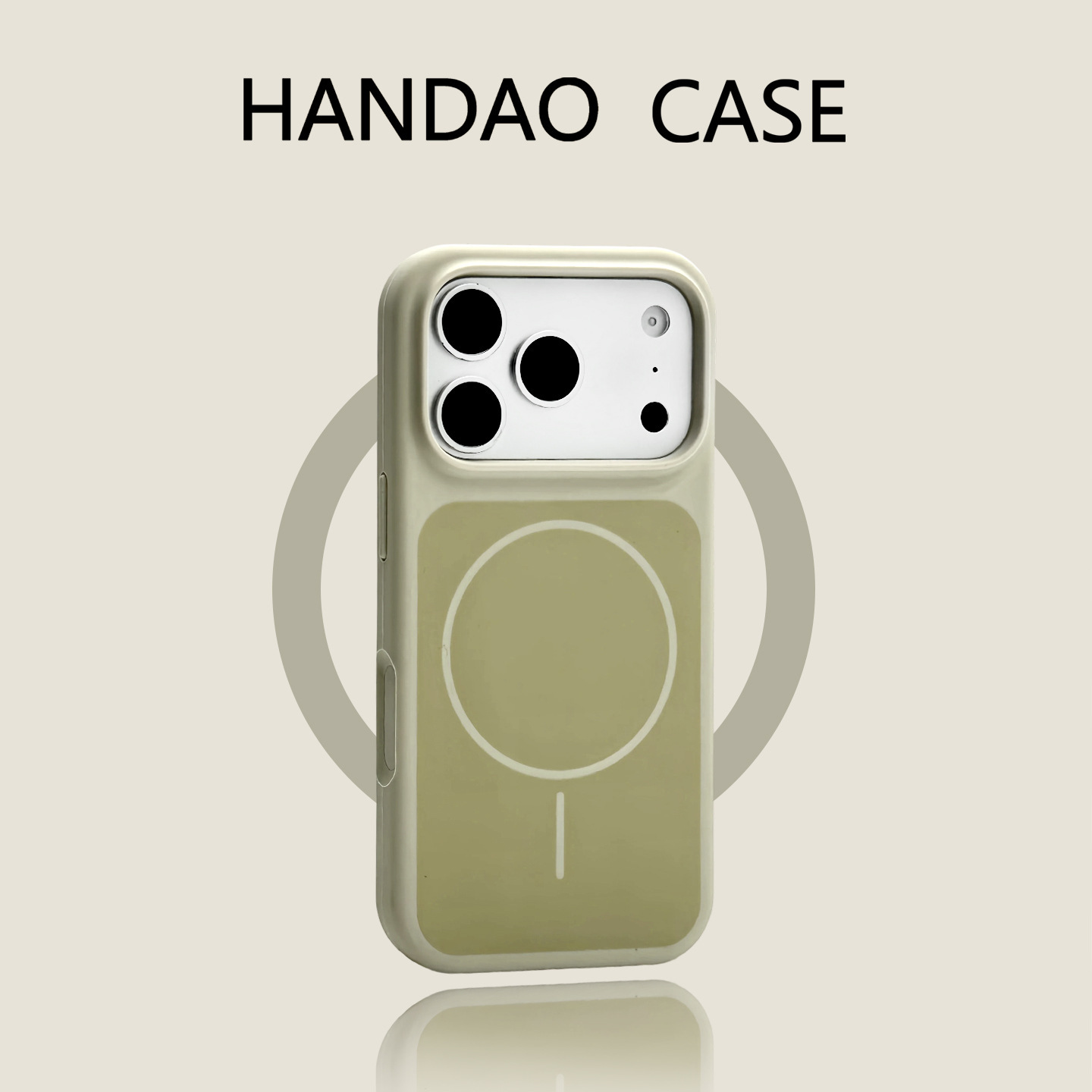 Magnético líquido de dos colores de gran agujero para iPhone17 ProMax 16 segundos de cambio 17 caso anti-caída 13