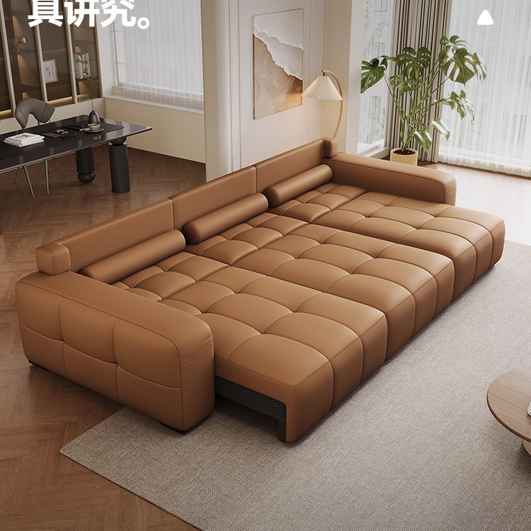 Sofá eléctrico moderno y minimalista, sala de estar, sofá ajustable, sofá minimalista de tres personas image 2