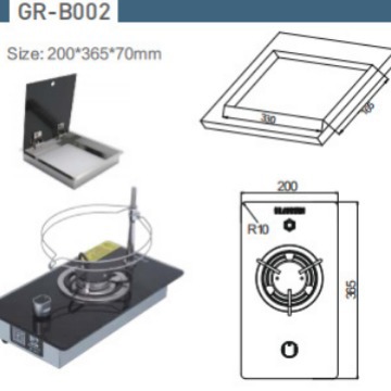 Guangrun genuino certificado CE RV yate cocina al aire libre hogar estufa de gas de un solo ojo GR-B002