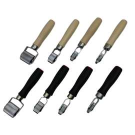 汽车修复工具补胎压轮冷补胶片压实滚轮轮胎修补工具补胎胶片压轮