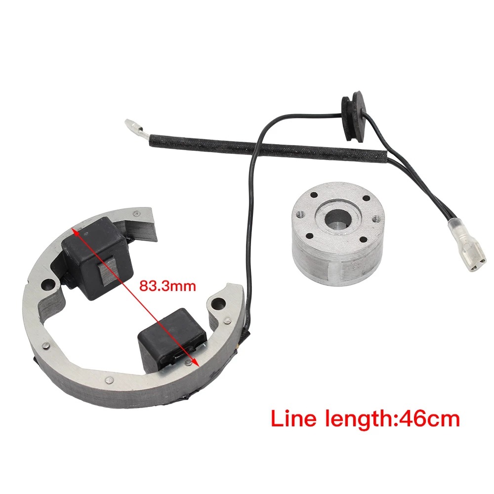 Motorcycle Ignition Coil Suitable for 50 Sx 50Cc Pro Stator Replacement Magnetic Flywheel Kit Accessories