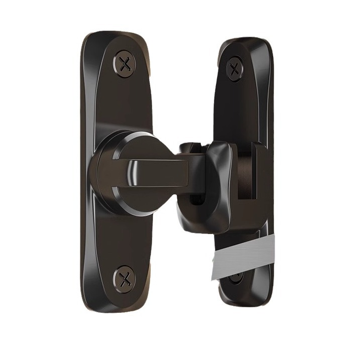 Punch-free stainless steel door latch latch latch stick-on push-pull moving door latch latch latch old-fashioned door lock
