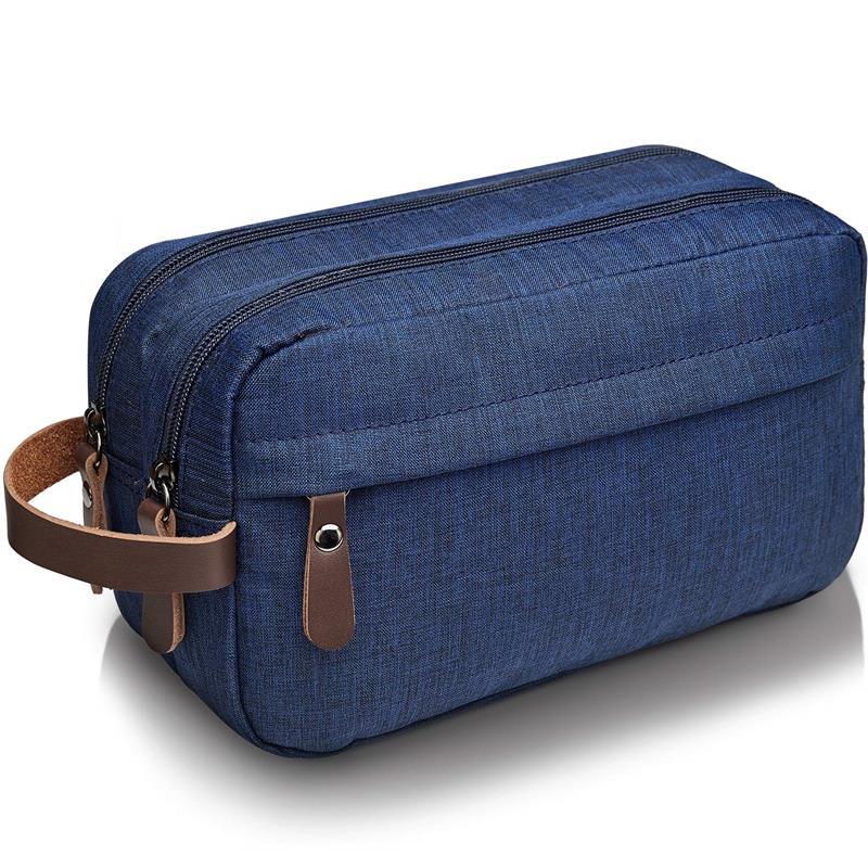 Bolso cosmético para hombre azul marino