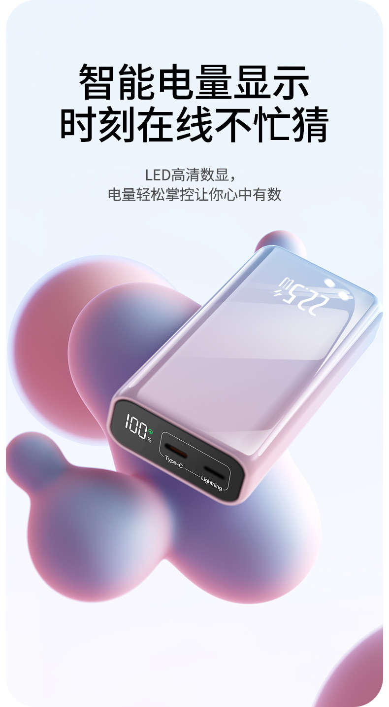 Superblitzschnelles Schnellladepaket 2-Zellen 21700 mobile Powerbank-Set, kabelgebundenes Powerbank-Gehäuseset Batteriebox mit PD.
