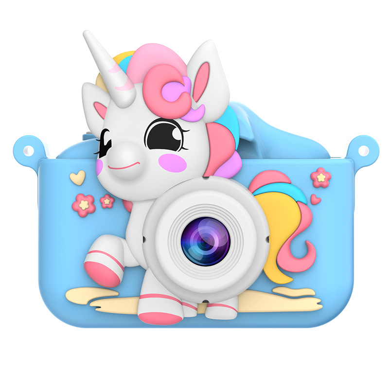 Cross -border new private model Children's Camera Parrot Children's Camera HD dual -camera digital camera camera video 9600 2