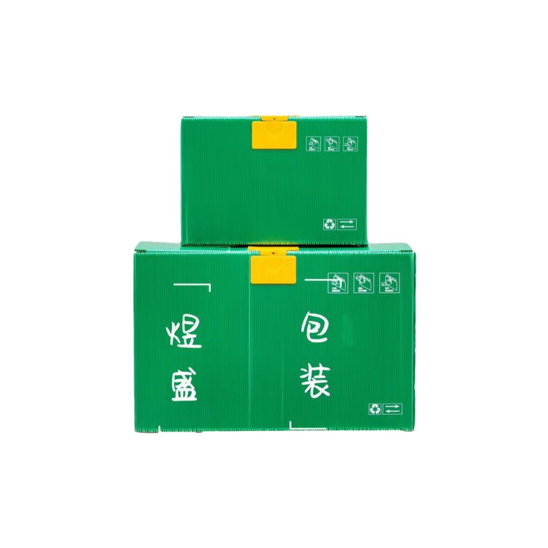 中空板周转箱快递循环箱邮政循环箱防静电折叠带盖PP塑料周转箱子