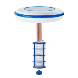 Solar pool ionizer铜银离子水处理器家用泳池水净化器欧美热卖