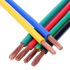 BVR Single Core Multi-strand Home Electrical Wire 2.5 4 6 10 16 Square Power Cable Fireproof Hard Copper Conductor Wire
