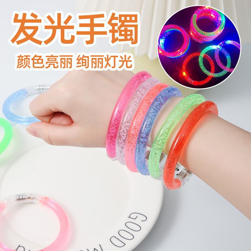 発光おもちゃアクリルフラッシュブレスレット発光ブレスレットバーダンスストリートストール供給卸売|undefined