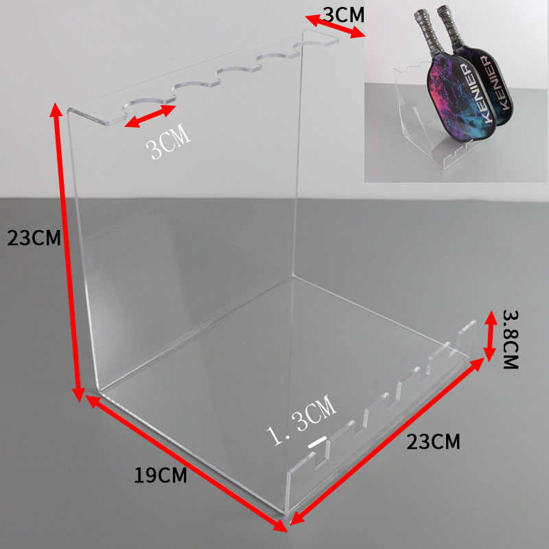 피클볼 라켓 스탠드/5위치 [두께 3MM]