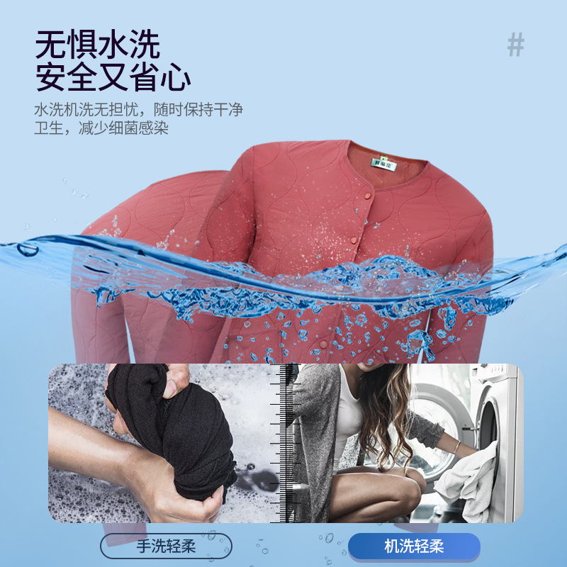 遠赤外線加熱ベスト、加熱服、全身電熱腰保護、肩保護、女性用クリップ、防寒綿コート|undefined