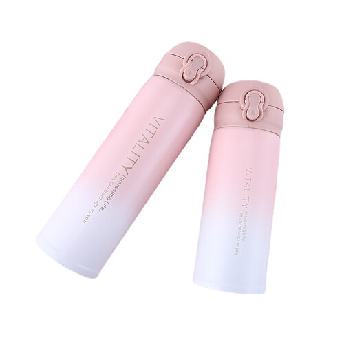 304 stainless steel insulated cup business office water cup creative home use bouncing double-layer insulated cup logo