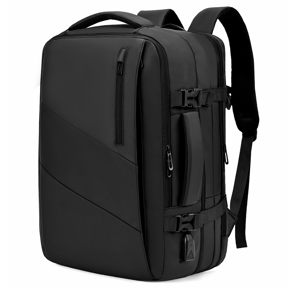 Sac à dos extensible grande capacité pour homme, idéal pour les voyages d'affaires et compatible avec les ordinateurs portables jusqu'à 16,1 pouces._voghion.com