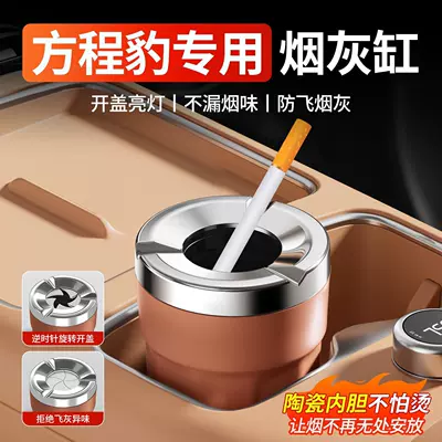 Titanium 3, Titanium 7, Leopard: Car ashtray