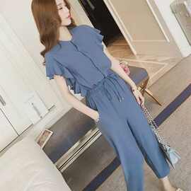 大码女装胖妹妹夏装2026新款胖mm遮肉洋气爱网红两件套装减龄潮