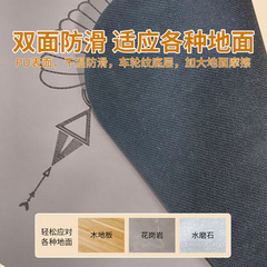 Yoga mat small mini portable tablet support elbow pad posture line small size inversion mat shock-absorbing floor mat