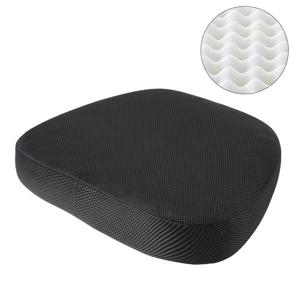 Cojín de silla de esponja ondulada, hemorroides, sedentario, cojín de silla de oficina para mujeres embarazadas, cojín de trasero antideslizante transpirable para estudiantes
