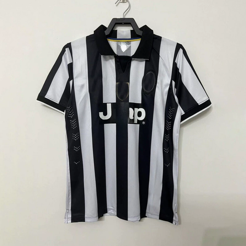 Джерси Ювентус 9597989900141516 C Ronalbara Pilllo Pogba, ретро футбольная форма с длинным рукавом