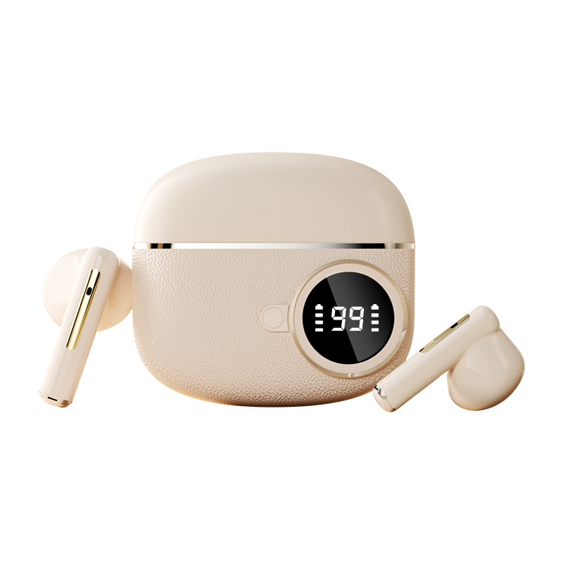 Auriculares inalámbricos Bluetooth populares transfronterizos, fábrica de origen, D339 personalizados con pantalla digital, auriculares inalámbricos con reducción de ruido de alta calidad