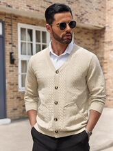 G 87945 Men's Jacquard Knit Jacket �Ứ���� �羳����ѷŷ����