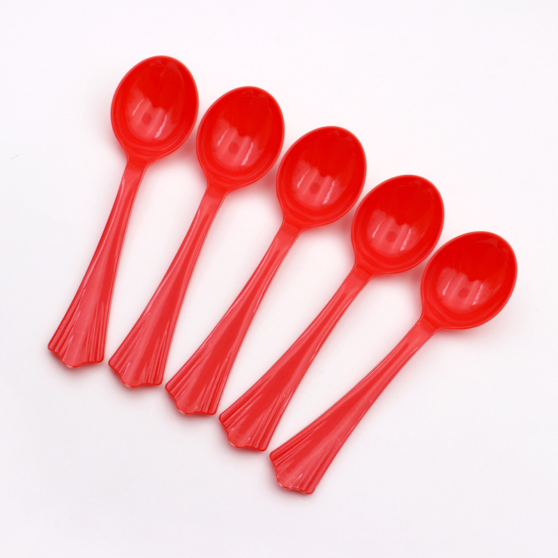 Red spoon